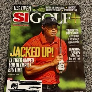 Tiger Woods Sports Illustrated Golf Plus Magazine June 11, 2012 US Open